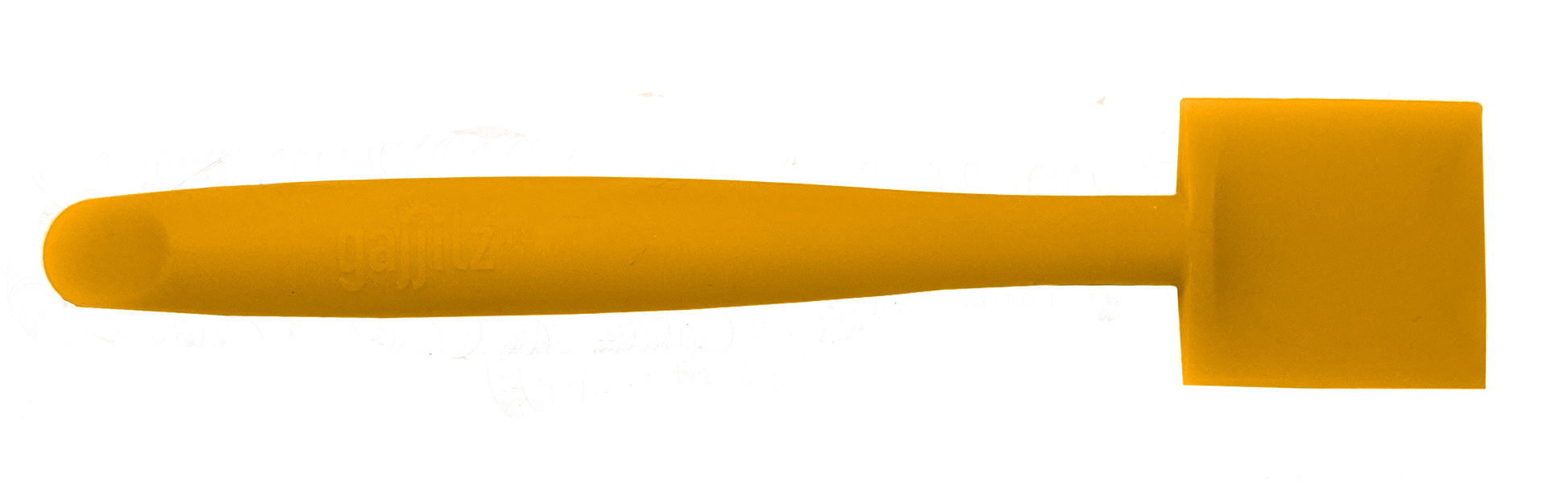 Orange CatSpat cat food scraper