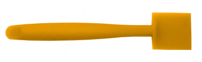 Orange CatSpat cat food scraper